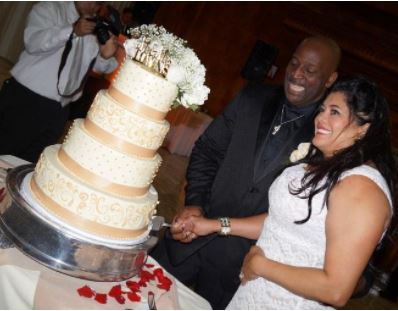 Karl Towns Sr. with his ex-wife Jacqueline Cruz
